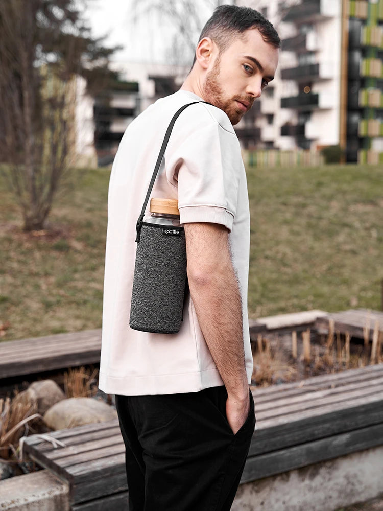 Trinkflasche aus Glas 1.5 Liter