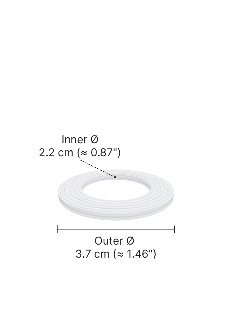Replacement sealing rings – Ø 3.7 cm| 6 pieces