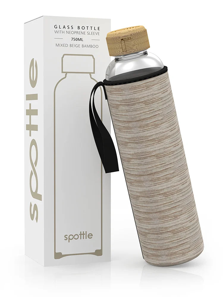 glasflasche-750ml-beige-meliert #color_mixed-beige