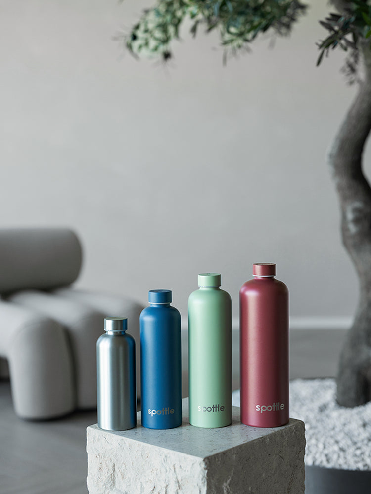 Insulated stainless steel water bottle – 1 L