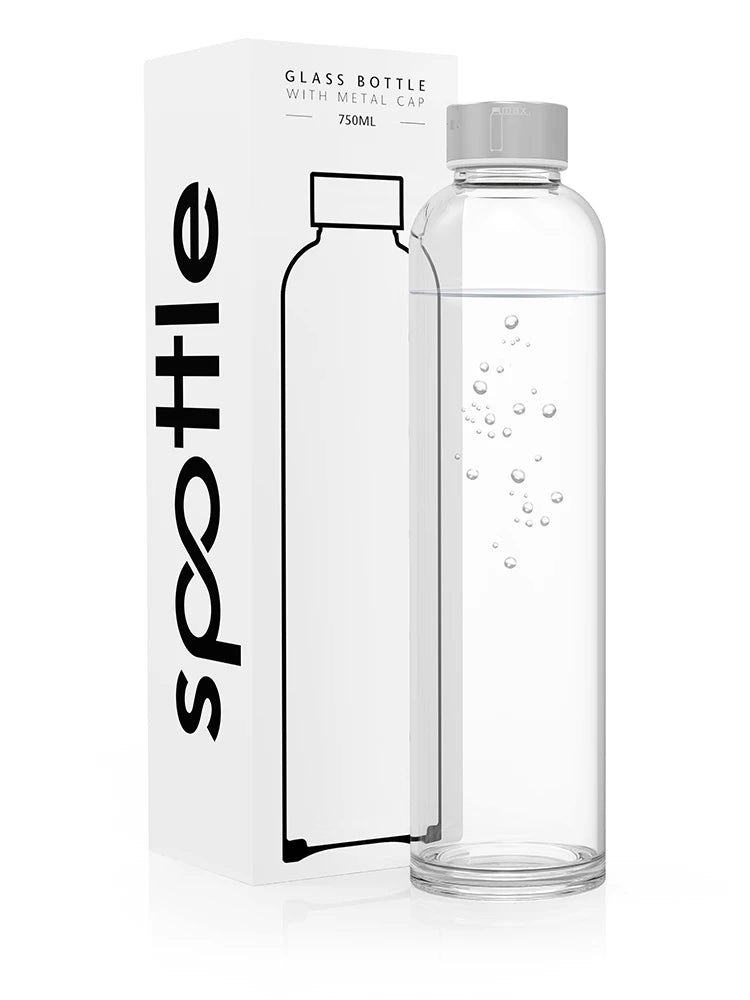 Trinkflasche Glas 750ml