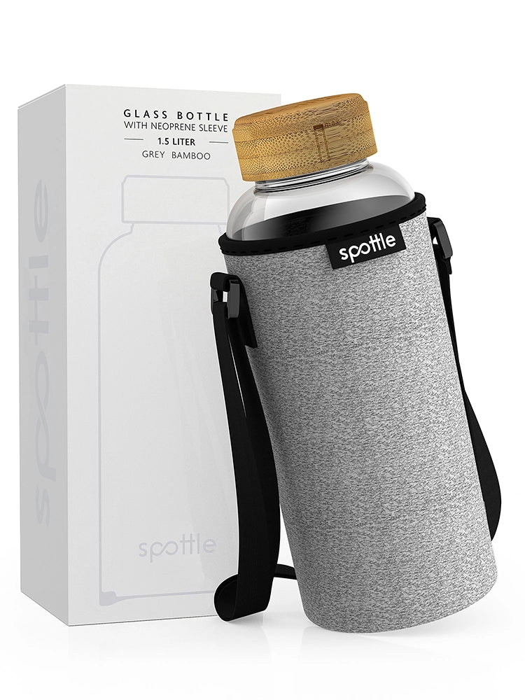 Trinkflasche aus Glas 1.5 Liter