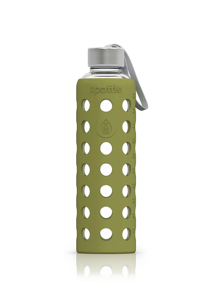 glasflasche-550-ml-olivgruen #color_olive-green