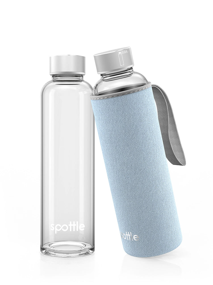 Glasflasche 550ml mit Schraubverschluss