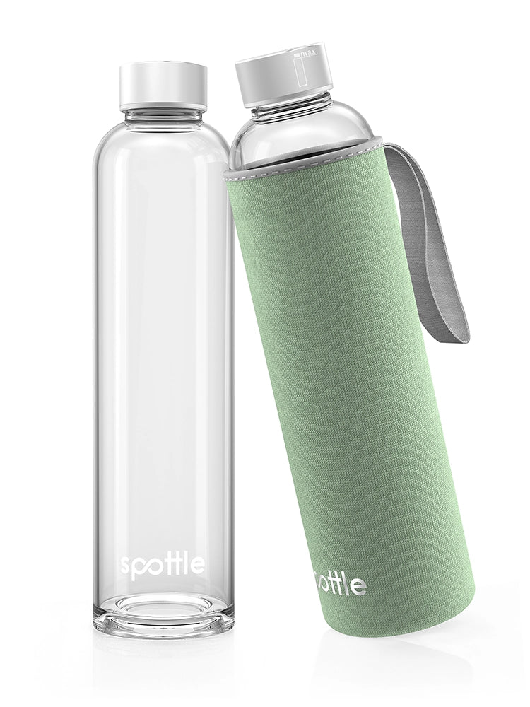 spottle® Glasflasche mit Neoprenhülle 750ml