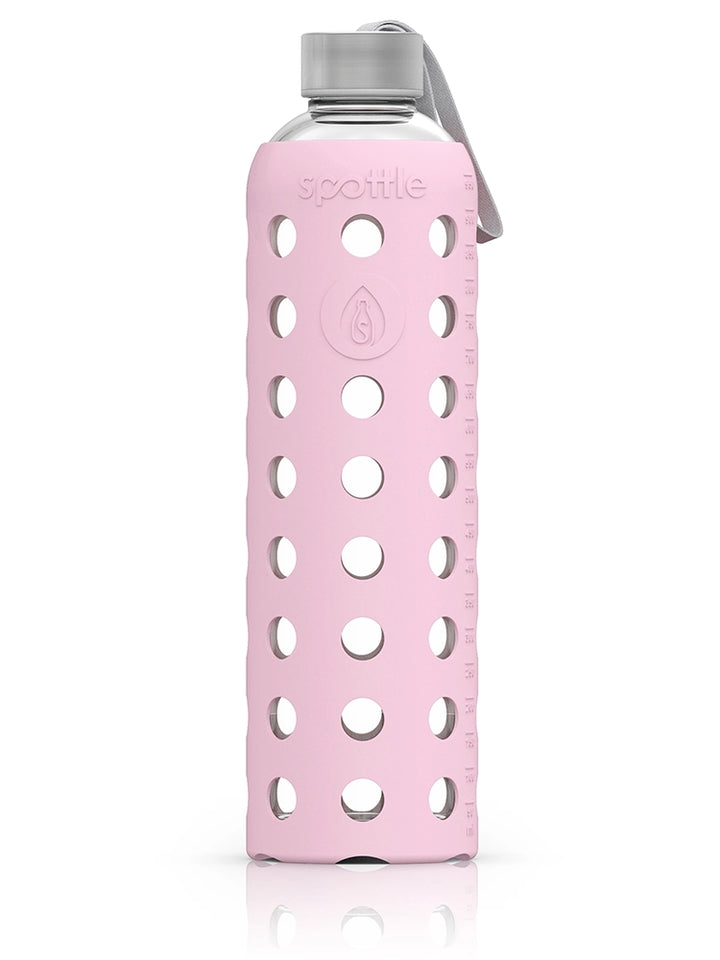 glasflasche-mit-silikonhuelle-1-liter-rosa #color_pink