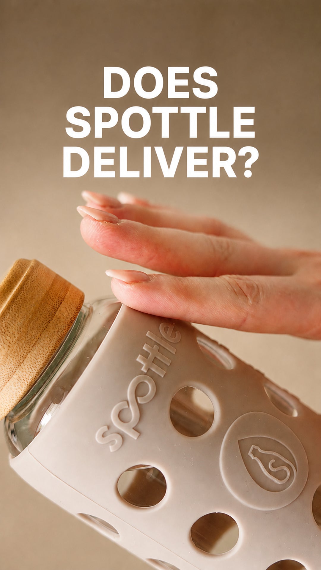 Load video: The video showcases positive customer feedback on the spottle glass bottle and highlights it as a high-quality glass water bottle for everyday use.