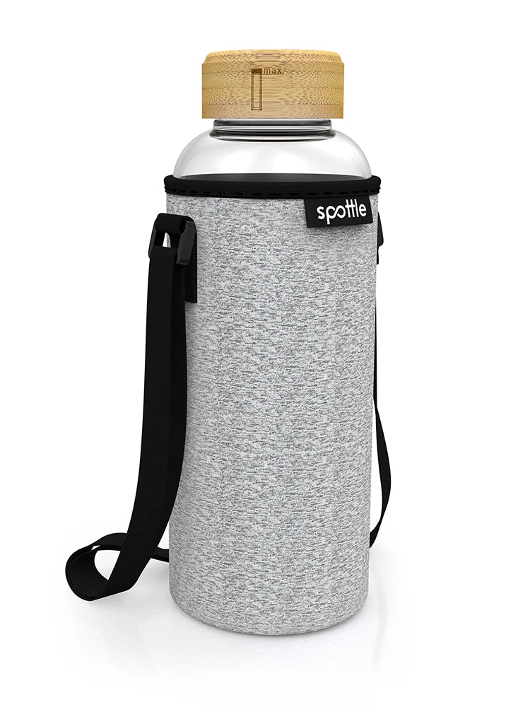 spottle-glasflasche-mit-neopren-huelle-1-5-l-grau-meliert Mixed grey #color_mixed-grey