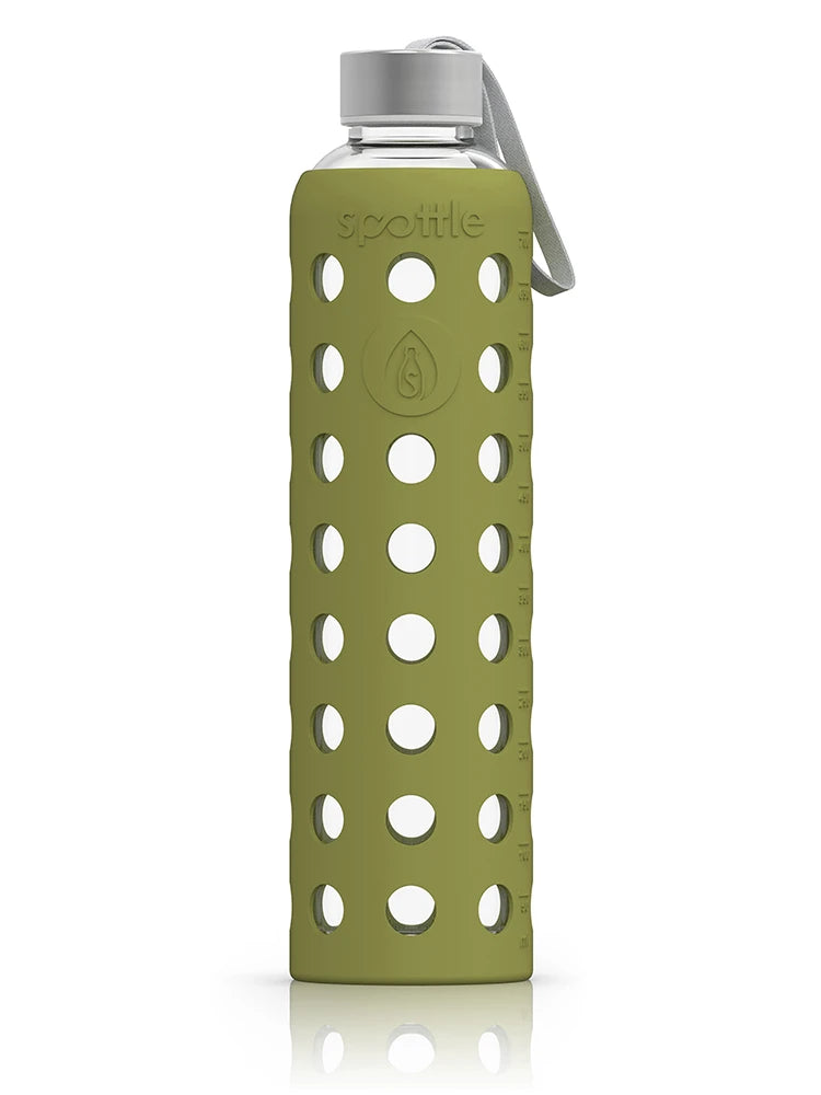 spottle-glasflasche-silikonhuelle-750ml-olivgruen Olive green #color_olive-green