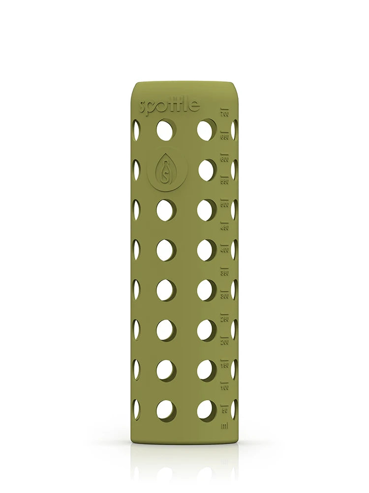 spottle-silikon-schutzhuelle-750ml-olivgruen #color_olive-green