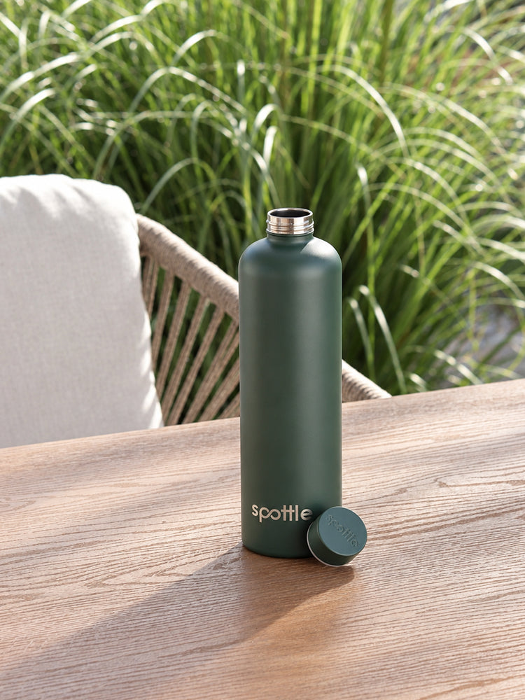 Insulated stainless steel water bottle – 1 L