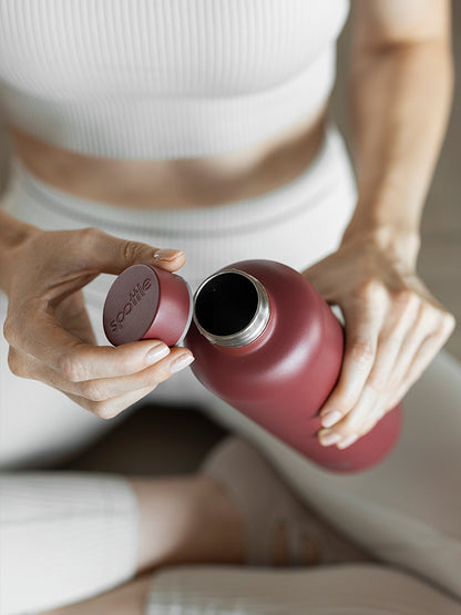 Insulated stainless steel water bottle – 1 L