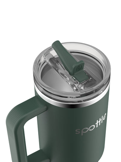 Drinking cup with straw – 1,2 Liter