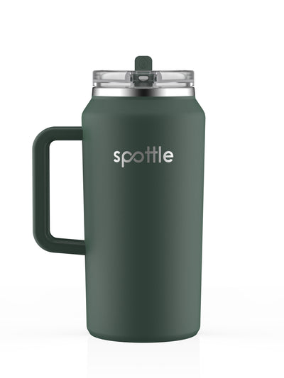 Drinking cup with straw – 1,2 Liter