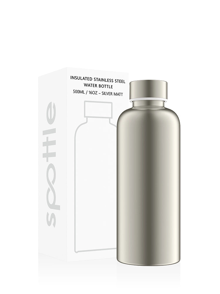Insulated stainless steel water bottle – 500 ml