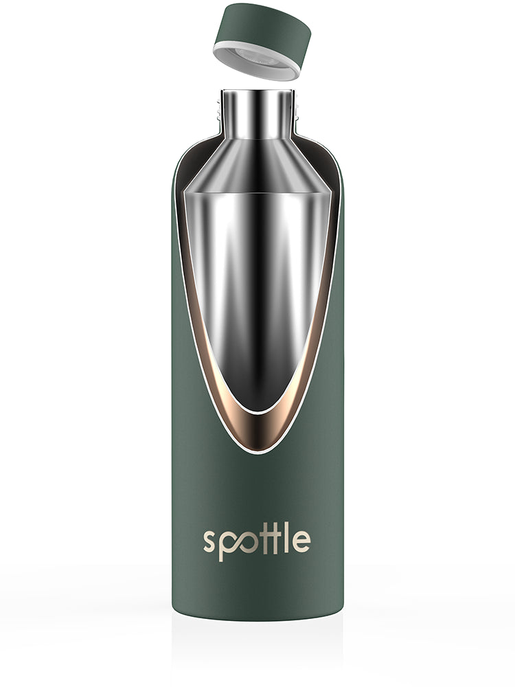 Thermos- Trinkflasche aus Edelstahl – 1 Liter