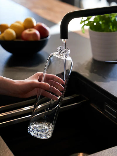 Glass water bottle – 1 L